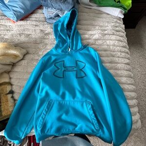 Under Armour Blue Hooded Pullover